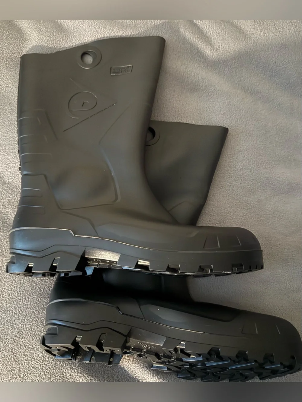 Dunlop Men's Black Waterproof Work Boots